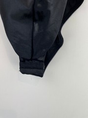 Vtg Bali 36D Lingerie Teddy Black Lace Nylon Underwire Womens A4-01