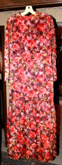 Vintage Unique Long MAXI Mermaid Style DRESS GOWN – Henry Higgins Ltd – NICE!