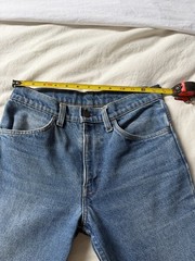 Vintage 1970s 80s Orange Tab Levi’s Flare Jeans 28” morel 684 0217