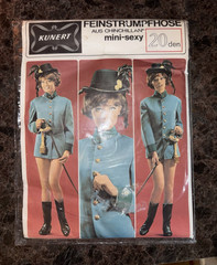 Vintage Late 1960s / 1970s KUNERT “mini-sexy” Sheer Pantyhose – Deadstock NIP