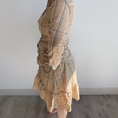 Panhandle Slim Vintage Plaid Western Shirt Skirt Outfit Square Dance Honky Tonk