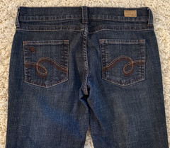 Vtg Y2K See Thru Soul Low Rise Bootcut Flare Jeans 30/32 Low Rise