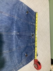 Vtg White Stag Y2K Paneled Blue Denim Midi Skirt Sz 10 Cottagecore Boho Western