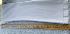 Vtg 90s/Y2K Abercrombie Khaki Chino Size 4 Low Rise Preppy Distressed Cuffed