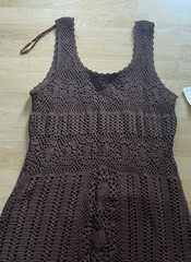 VINTAGE NWT DRESS BARN CROCHET DRESS MIDI XL 18 1X DEADSTOCK