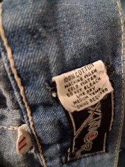 HTF Vintage 1970s FOXMOOR Hippie Bell Bottoms Blue Jeans SZ 11