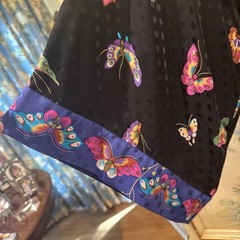 Vintage Silk Long Robe Museum Fine Arts Boston XL