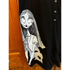 Disney Tim Burton Nightmare Before Christmas Jack & Sally Romper XXL