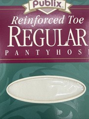 Vintage Women’s Pantyhose Publix Reinforced Toe Size Queen 2x 117