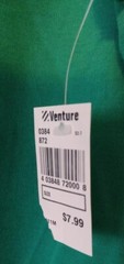 VTG Plus Size 44/24W Headliners Venture Stores Inc Knit Top St Patrick’s Day CL6