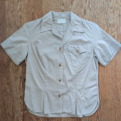 True Vintage 1960s Abercrombie Fitch Safari Shirt Remington Shell Buttons 12