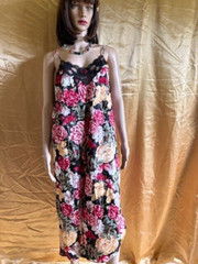 VTG INNER MOST FLORAL NIGHTGOWN LINGERIE SZ L