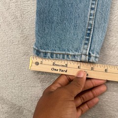 Vintage 90s Levis 512 Slim Fit Tapered Leg Jeans Womens M Blue Denim Cotton USA