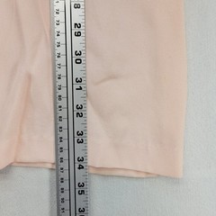 Be Smart Mini Dress Womens 11/12 Peach Vintage 90s Short Sleeve Acetate Rayon