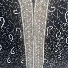 Laurence Kazar MJacket Silk Beaded Short Sleeve Women’s Plus 2X NWT Dead stock
