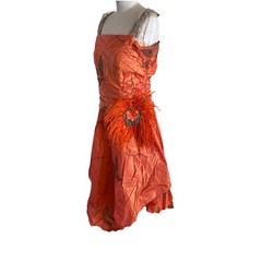 Vintage Antique Edwardian Showgirl Fancy Dress As Is