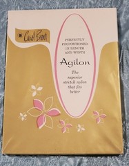 Vtg. Carol Brent Seamless Stockings w/Box, 2 Prs. Sz. E 11-12 LONG; RARE/HTF!