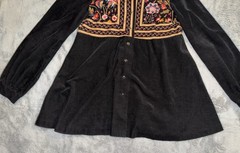 Vintage Long Sleeve Top Pia & Paula Finland Size US 12 UK 14