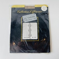 Vintage New Luxury Le Bourget Ballade 1236 France Medium Fusain Pantyhose Tights