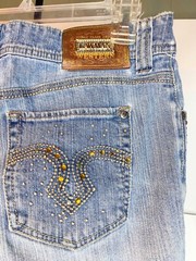 Vintage Lawman Jeans Women’s Size 11, Distressed Acid Wash Style