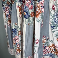 Vintage 70s Two Piece Cottage Floral Prairie Vest Dress Set | Size XXS/XS