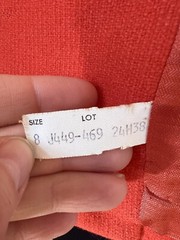 Vintage 60’s Pendleton Wool Cropped Jacket Jackie O – Mad Men Big Button XS-S