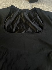 Vintage 1990s Crop Top Scoop Neck Short Sleeve size XS S