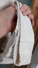 Vintage Jeans 70s N’est-Ce Pas? White Denim Chevron Sizer Back Super Rare 26X34