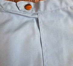 Womens Vintage Tennis Skirt Blue Pleats Pockets Sporty Retro Preppy 1960s M/L