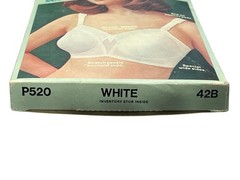 42 B VTG 70s NOS Exquisite Form BRA FUL-LY Seamless Cup P520 For Fully Figured