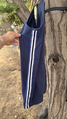 Vintage Champion Navy Blue Stretch Athletic Dress