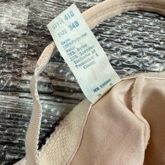 Vintage Olga Wunder Suit 34B Bodysuit Shapewear Second Skin Satin Teddy 418