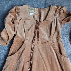 Vintage 1980s brown GUNNE SAX Prairie Cottagecore Renaissance