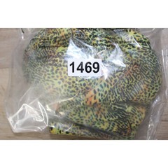 VTG Agua Doce Lime Green Cheetah Print Underwire One Piece Swimsuit Brazil Small