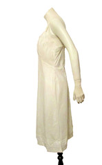 Adonna Embroidered Scalloped Non-Stretch Dacron Polyester Nylon Full Slip 34