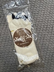 VTG Orlon Bootie Socks NOS 8-11 Flowers Tassel Shelets Reliable 70s Low Cut