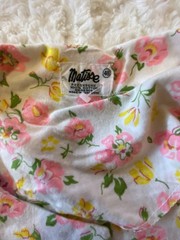 VTG NOS Mattise Flannel Long Nightgown Floral Sleepwear CottageCore Size XL/1X