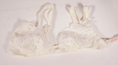 True Vintage Marvel Italy Sexy Front Closure Women’s Bra White Size 38 w/ Original Box