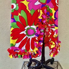 ALICE Polynesian Fashions 60’s 60s Vintage Ruffled Hawaiian Dress Holomu’u M