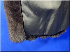 NATURAL RANCH MINK COAT JOSEPH PALANKER & SONS 54 INCHES LONG $9500.00 APPRAISAL