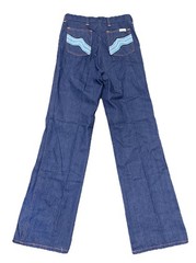 NWT Vintage 1970’s Du-Val Women’s Jeans High Rise Embellished Pockets