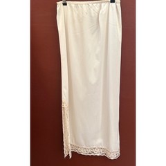 Vintage Montgomery Ward Maxi Half Slip Coquette Regencycore Bridal Old Hollywood