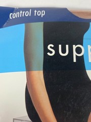 Hanes Support Pantyhose Sz EF Nude Control Top The Comfort Collection