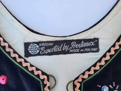 1920s Polish Folk Dance Vest As-Is