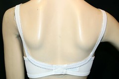 36 B VTG 60s 70s NOS Nylon Bra Double Knit Comfort Stretch Exquisite Form P609