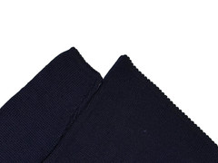 Original Obermeyer Vintage 1950s Navy Blue Sweater Thick Wool Knit Austria