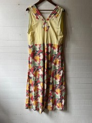 Vintage 1920s Beach Pajamas Romper Jumpsuit – 36x36x51x31 – AR FL