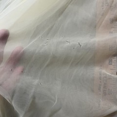 Vtg Carol Brent Yellow Nylon Semi Sheer Robe Satin Trim S 60’s Peignoir Wedding