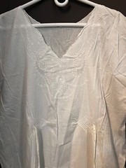 Vintage Victorian Cotton Lawn Day Dress