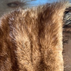 Vintage (1950s) Mink Fur Stole Wrap Abravanel Furs Ben Zuckerman